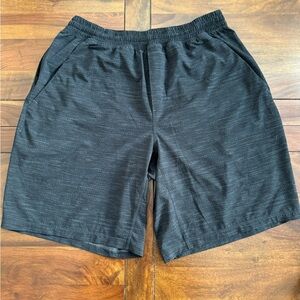 Lululemon men’s Pace Breaker shorts, linerless, size large, 9” inseam